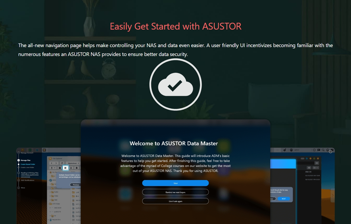 Asustor Drivestor 4 Gen2 AS1204T 4-Bay Diskless NAS Realtek RTD1619B 1GB DDR4