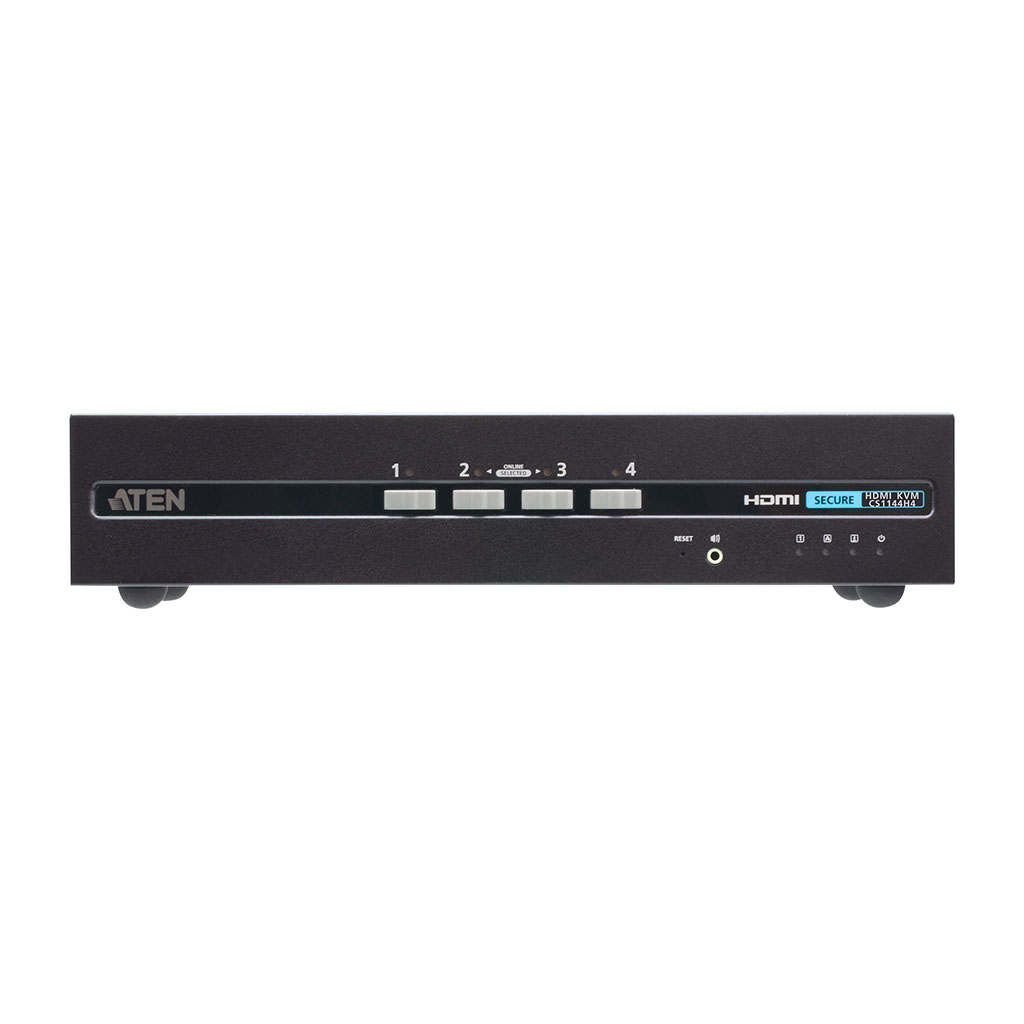 Aten Kvm Switch ATEN 4-Port USB HDMI Dual Display Secure KVM Switch - CS1144H4 | Mwave