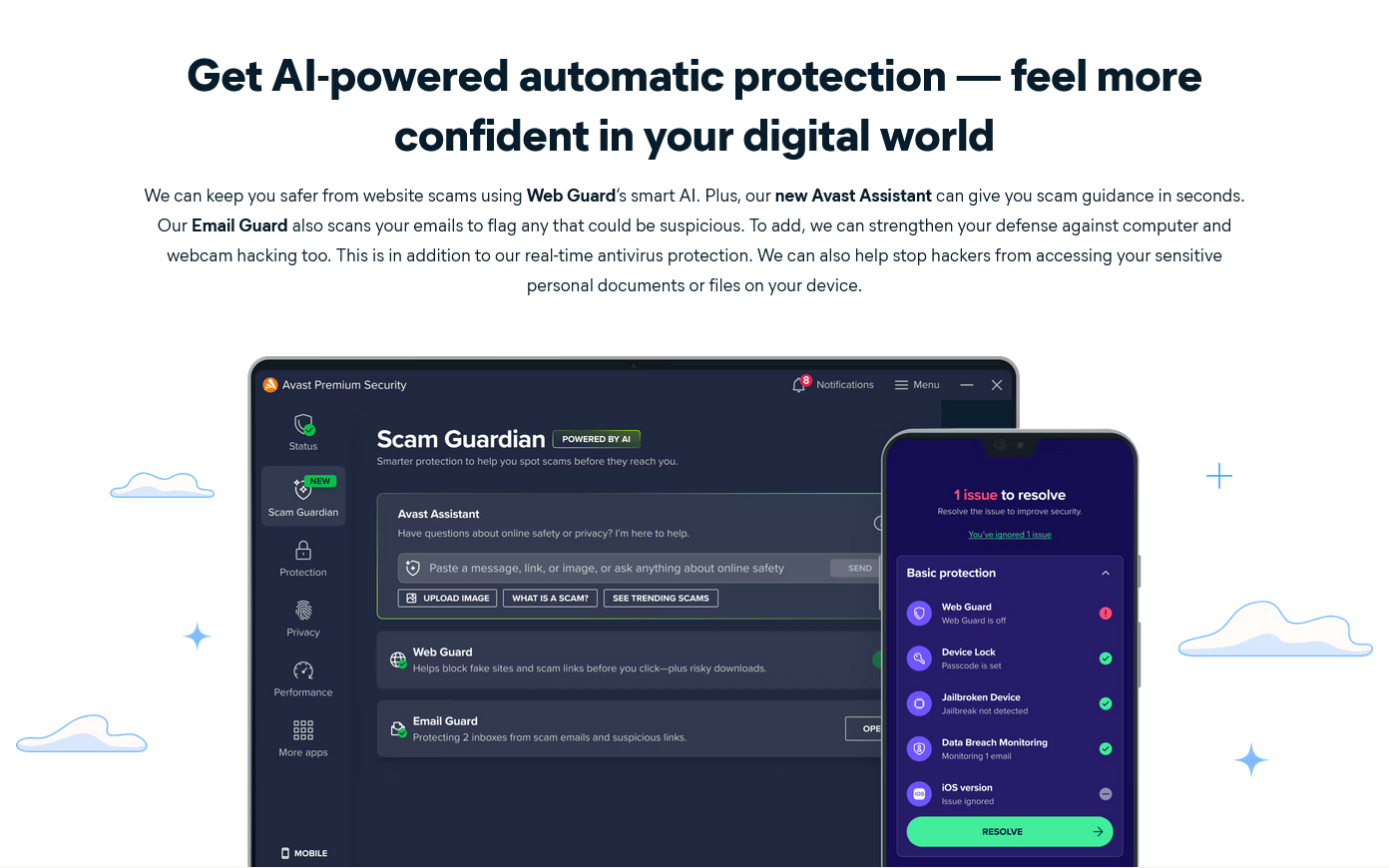 Avast Mobile Security Premium for Android (1 Device; 1YR)