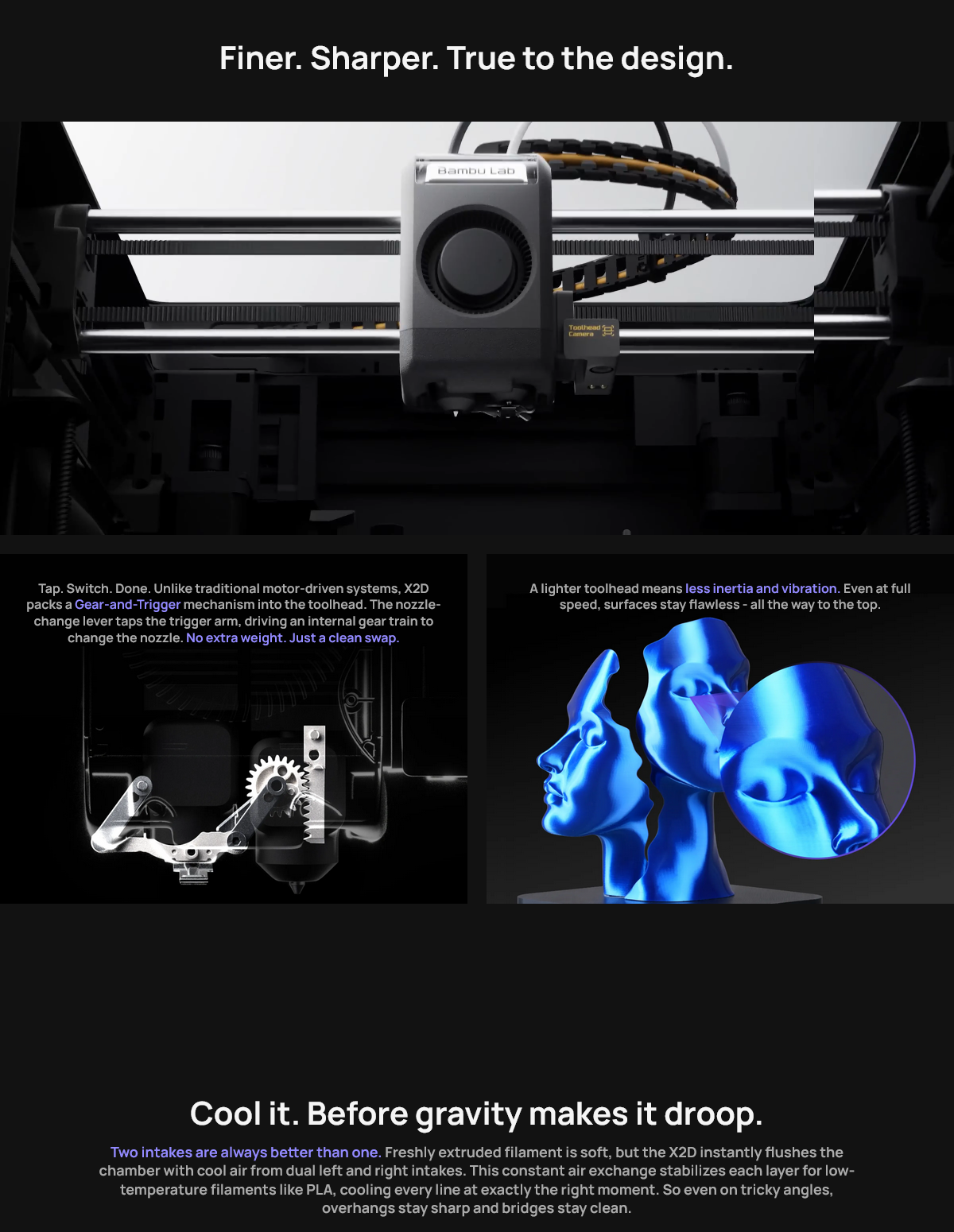 Bambu Lab X2D Dual-Nozzle 3D Printer Combo with AMS 2 Pro