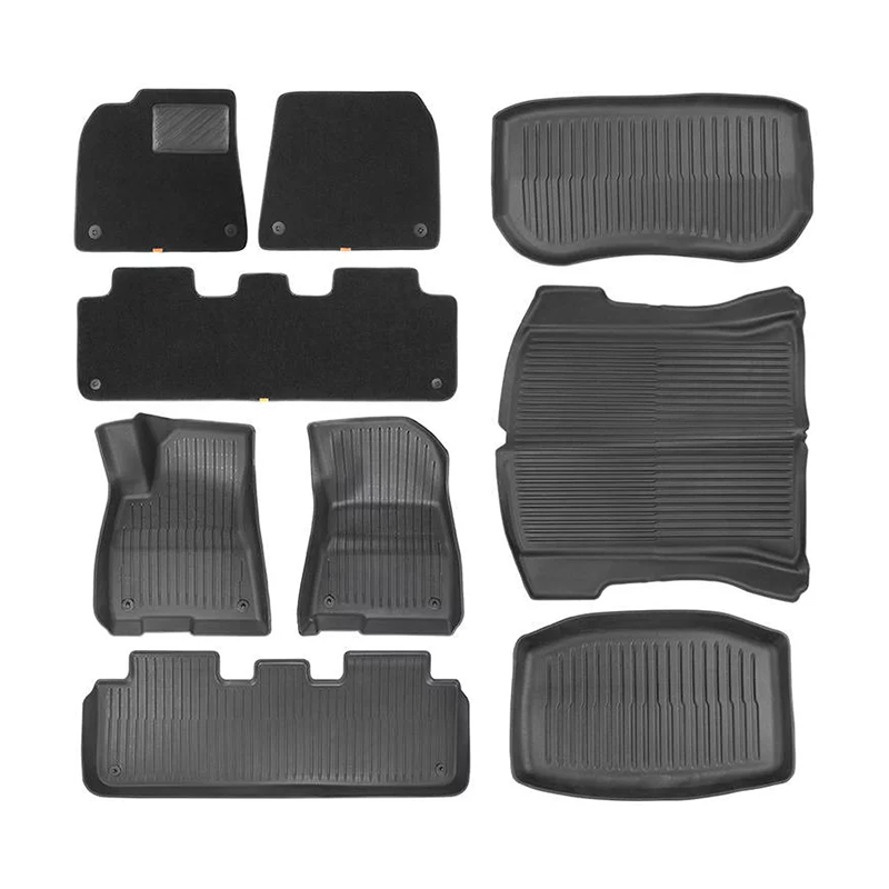 Baseus TSpace Series 9Piece Floor Mat for Tesla Model 3 Velvet