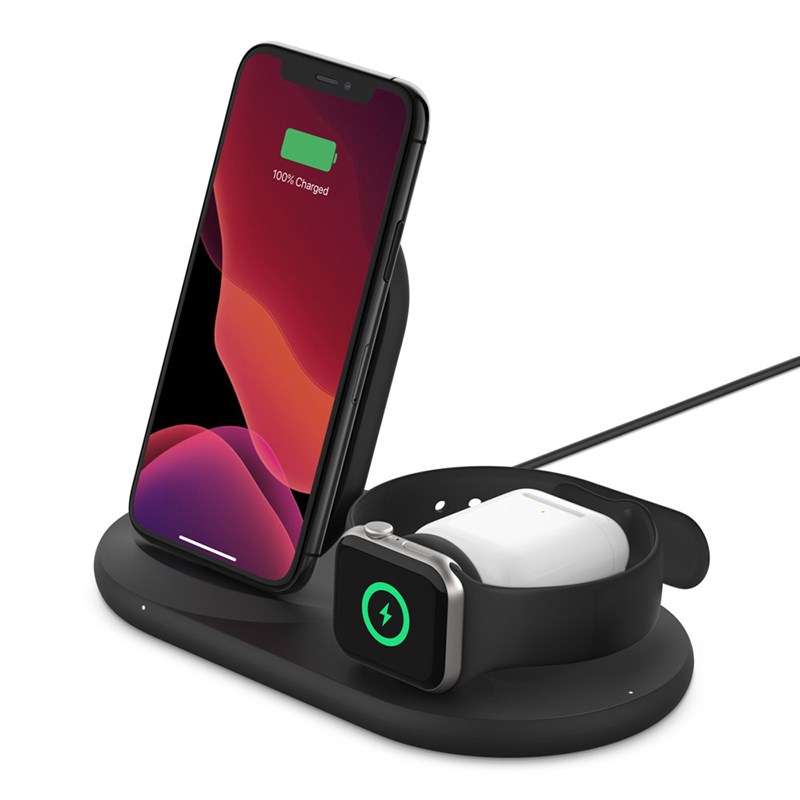Belkin Boost Charge 3in1 Wireless Charging Dock for Apple Devices