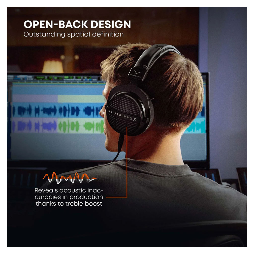 Beyerdynamic DT 990 PRO X Open Back Studio Headphones - 48 Ohm ...