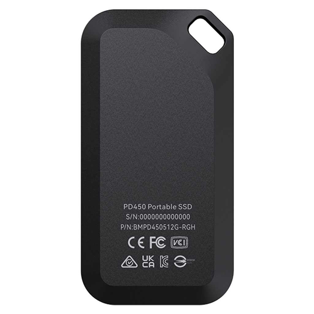 Biwin PD450 1TB USB 3.2 Gen1 Portable SSD - Black - BMPD45001TB