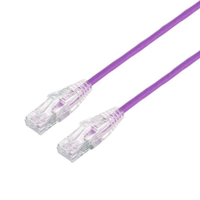 Blupeak 5m UltraThin CAT 6A UTP LAN Cable Purple C6AT050PU Mwave