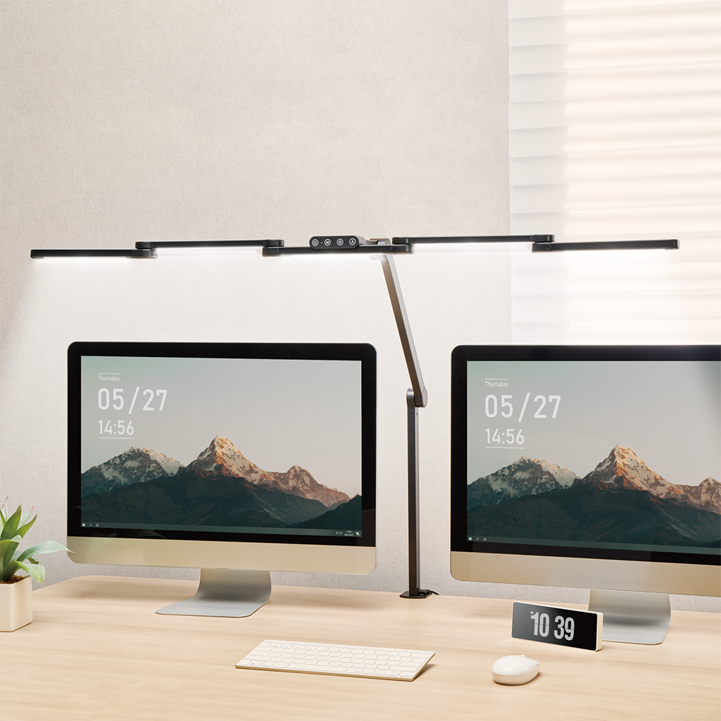 Brateck Clamp On LED Wide Desk Lamp LDL20 3 Mwave Brateck Clamp On LED Wide Desk Lamp LDL20 3 Mwave