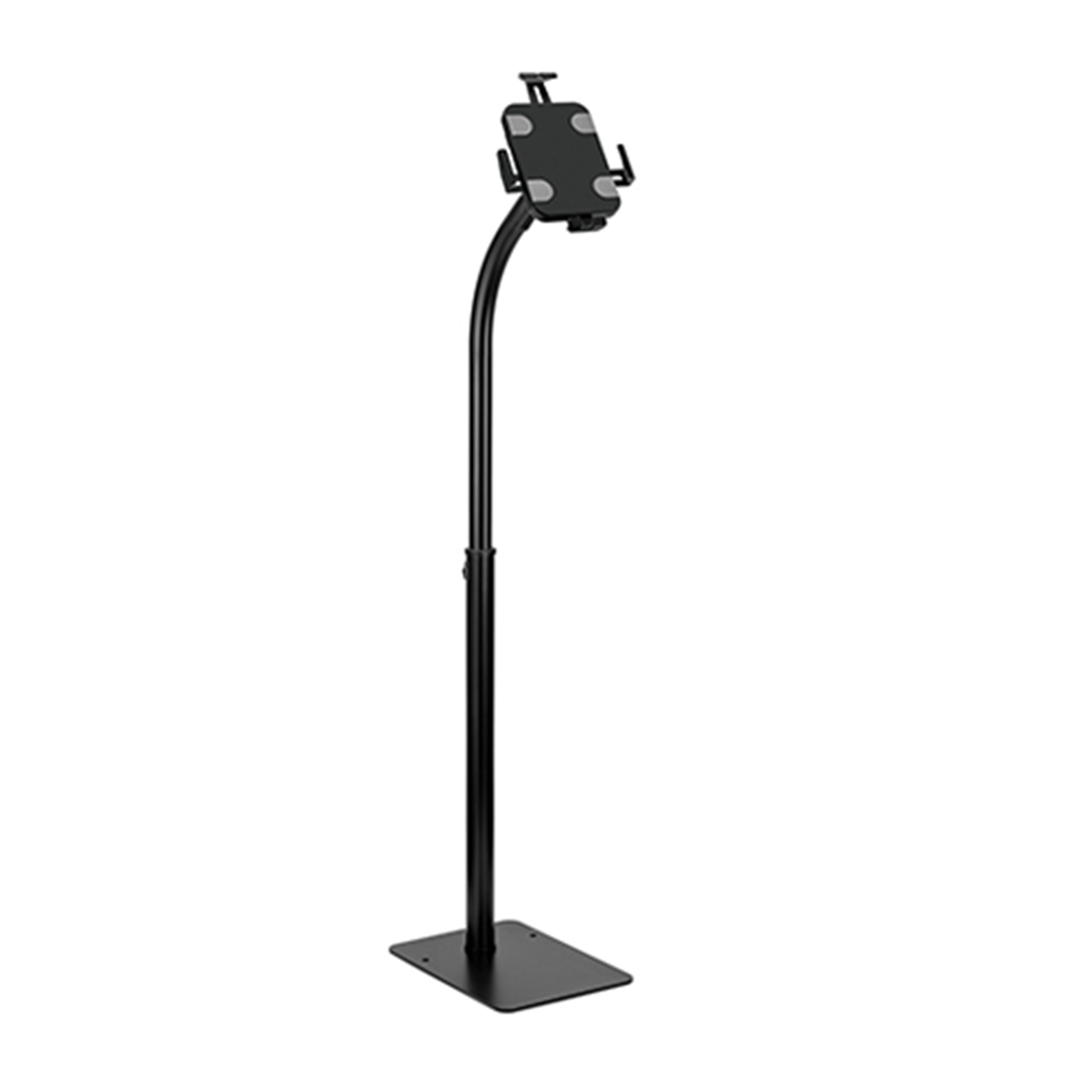 Brateck Height Adjustable Universal AntiTheft Tablet Floor Stand Black PAD3301 Mwave