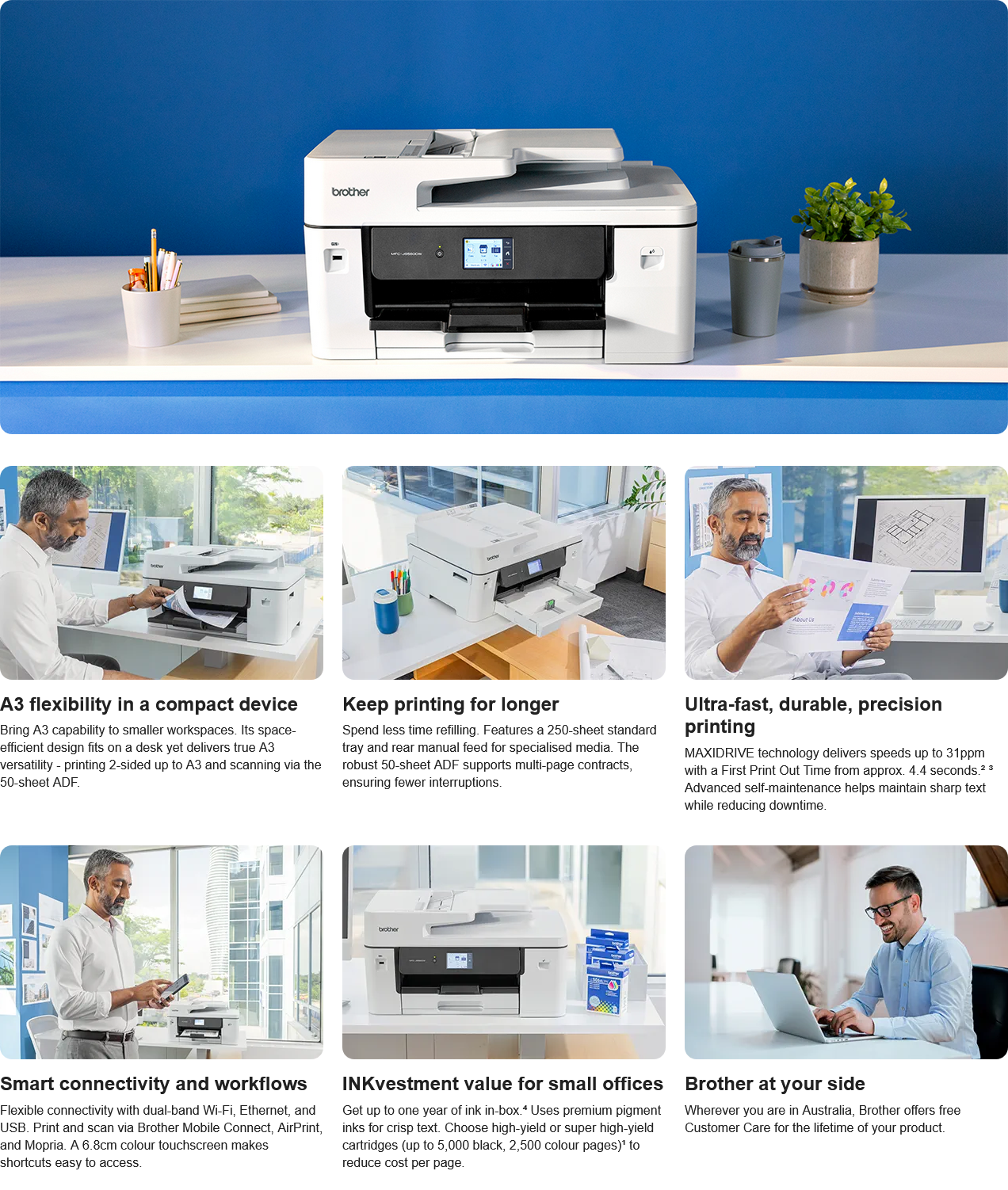 Brother MFC-J6560DW A3 Business Multi-Function Inkjet Printer