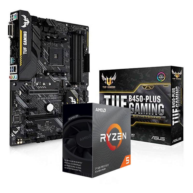 Bundle Deal Amd Ryzen 5 3600 Cpu Asus Tuf B450 Plus Gaming Atx Motherboard Ac24743 Ac16785 Mwave Com Au