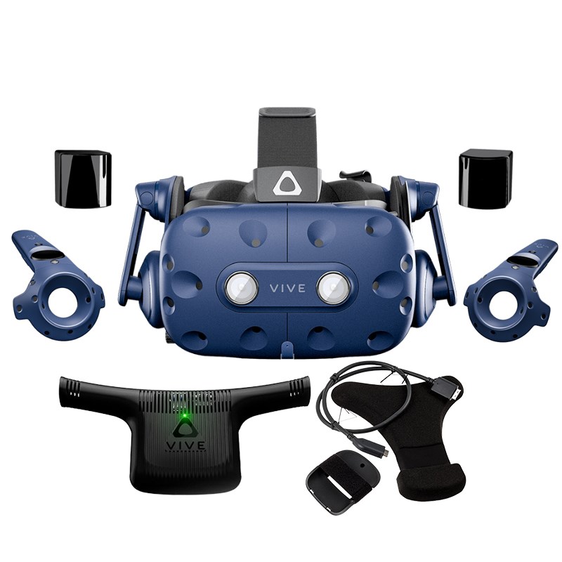 Bundle Deal HTC Vive Pro Virtual Reality Headset Kit + Wireless