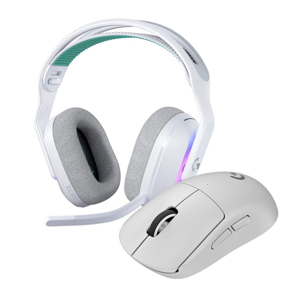 美品 Logicool G522 LIGHTSPEED WHITE Logitech G522 LIGHTSPEED Wireless Gaming Headset for PC