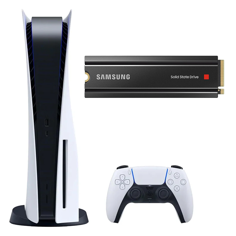 Bundle Deal PS5 Console + Samsung 980 Pro 2TB SSD for PS5 AC62472