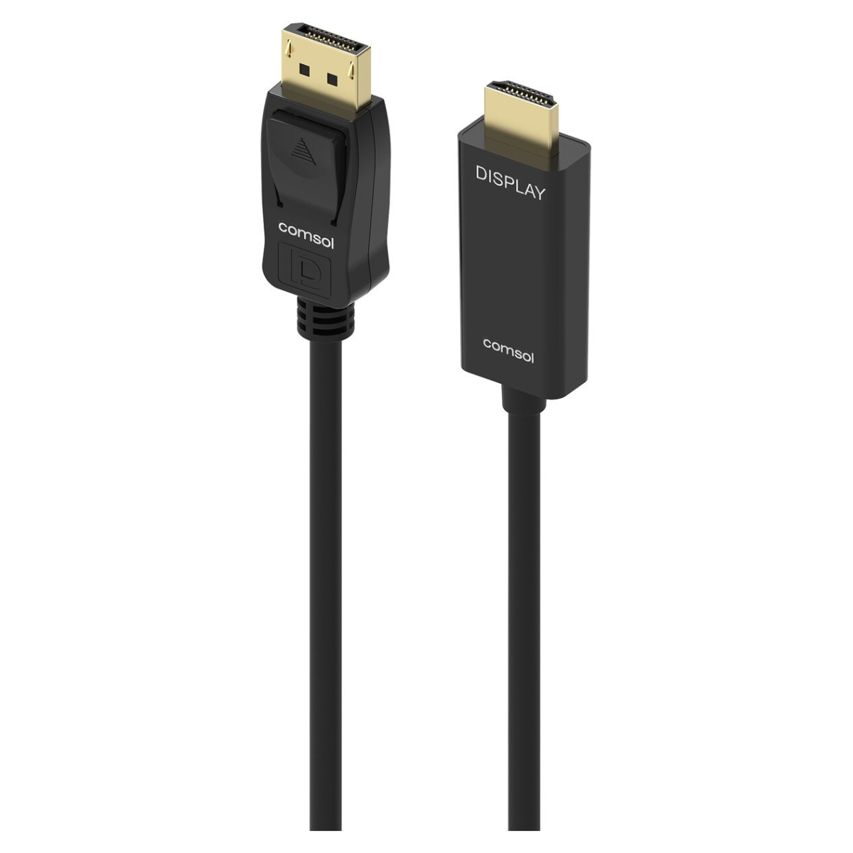 Comsol DisplayPort Male to HDMI Cable 4K 2m DPHD4K02 Mwave