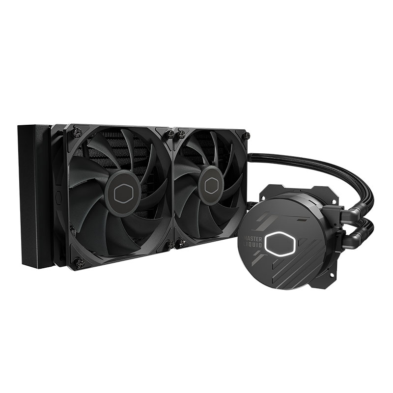 Cooler Master MasterLiquid 240L Core CPU Liquid Cooler Black MLWD24MA17PKR1 Mwave