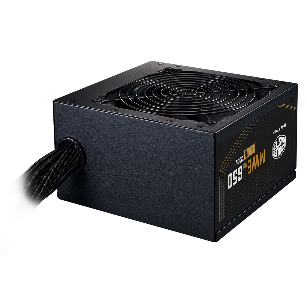 Buy Cooler Master MWE Bronze 650 V3 230V 80 Plus Bronze 650 Watt ATX 3.1 Power Supply at Best Price in India only at Vedant Computers