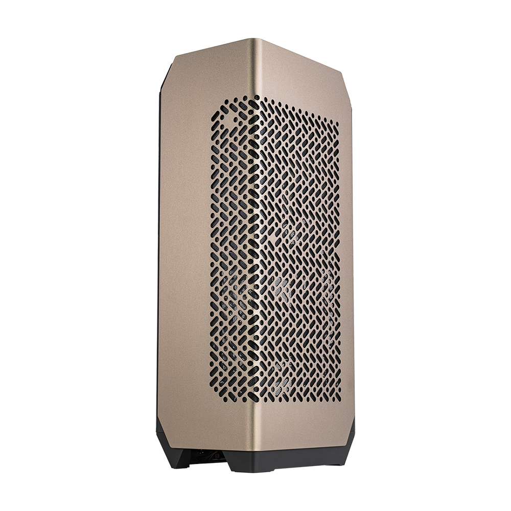 Cooler Master Ncore 100 MAX ITX Case w/ PSU and AIO CPU Cooler - Bronze ...