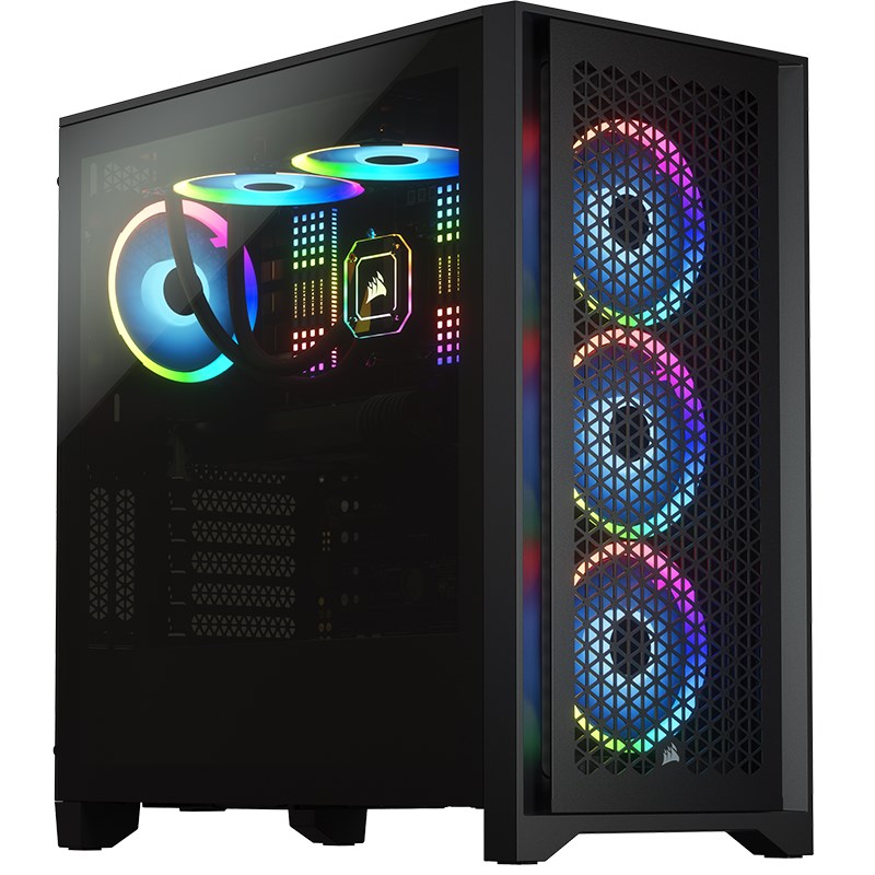 Corsair 4000D Airflow Tempered Glass Mid Tower ATX Case Black CC 