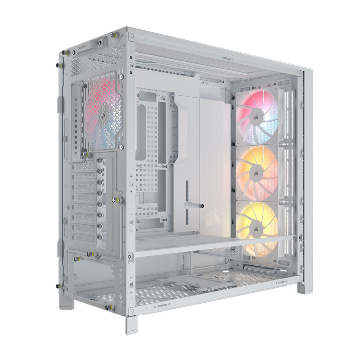 Corsair FRAME 5000D RS ARGB Modular Mid-Tower PC Case - White - CC
