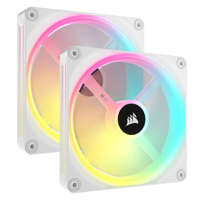 Corsair QX140 iCUE Link 140mm RGB PWM Fan Starter Kit - 2 Pack w