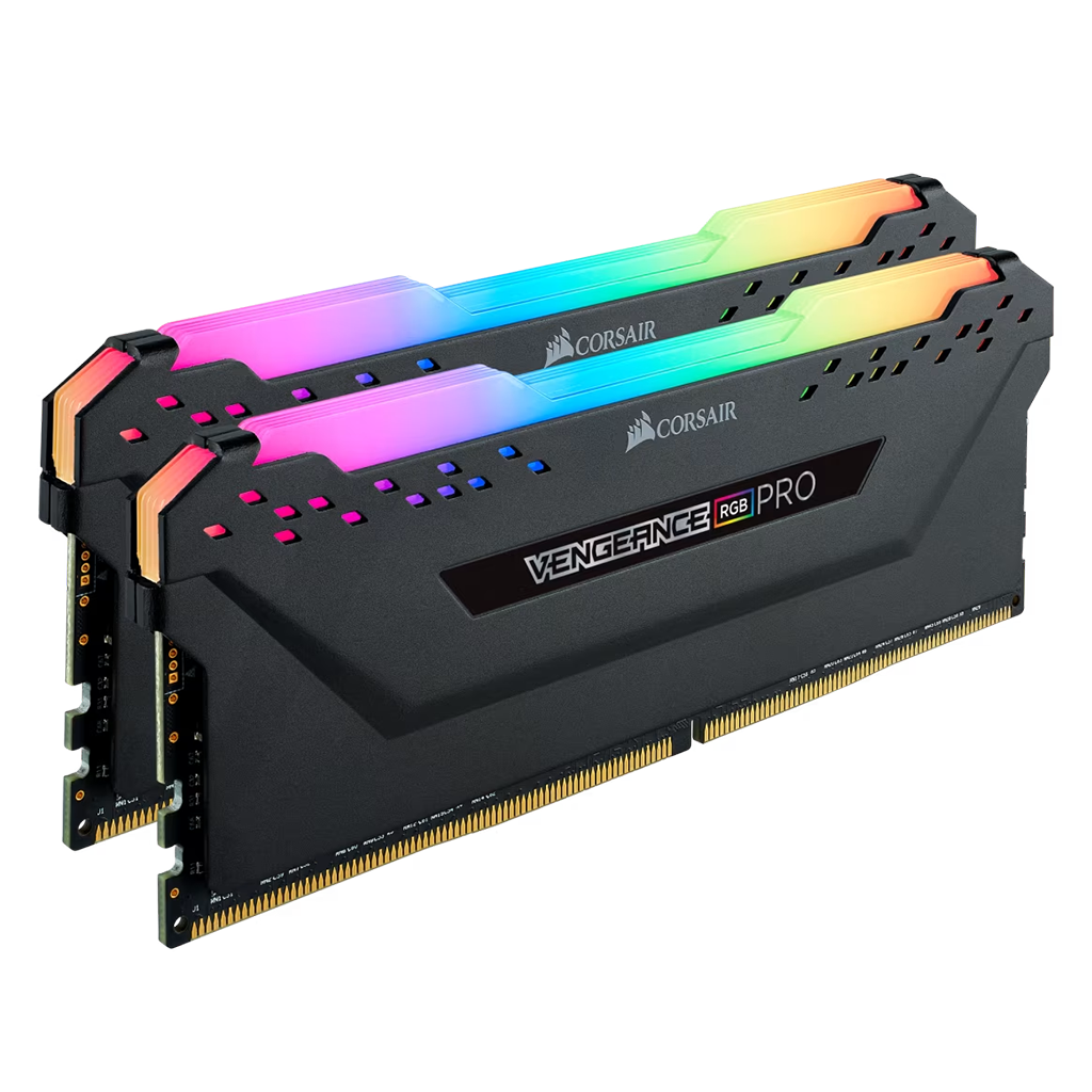 Corsair Vengeance RGB 32GB (2x 16GB) DDR4 2666MHz C16 Desktop