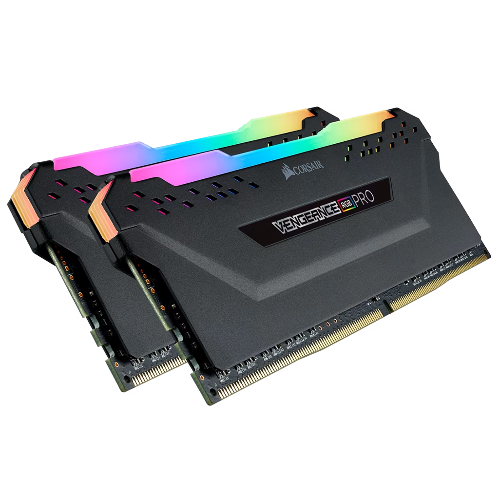Corsair Vengeance RGB 32GB (2x 16GB) DDR4 2666MHz C16 Desktop