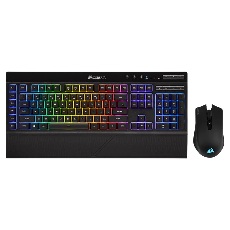 Corsair Wireless Gaming Keyboard Mouse Combo CH 925C115 NA Mwave