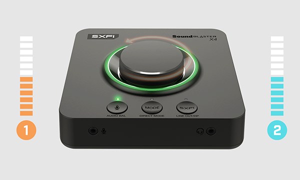 Creative Sound Blaster X4 Hi-Res 7.1 USB DAC and Amp (PC/Mac ...