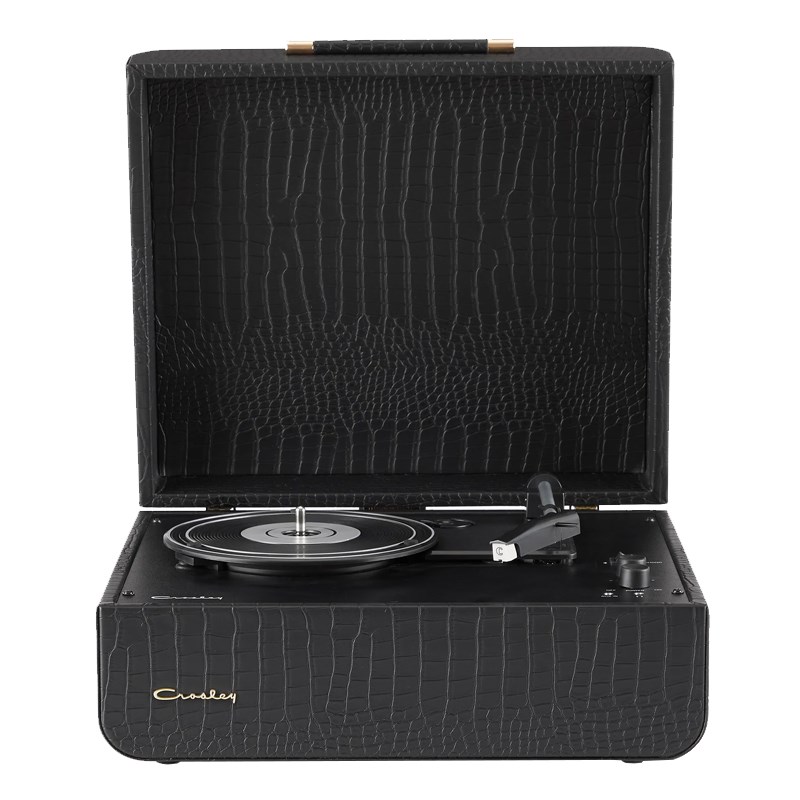 Crosley Bluetooth Turntable With Speakers Crosley Mercury Bluetooth Turntable with Stereo Speakers - Black