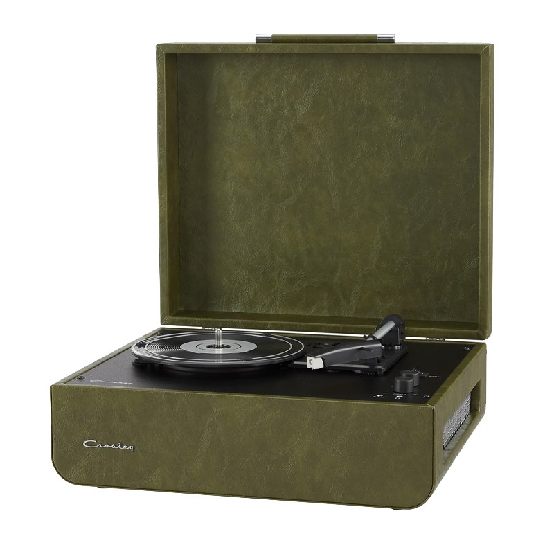 Crosley Bluetooth Turntable With Speakers Crosley Mercury Bluetooth Turntable with Stereo Speakers - Green