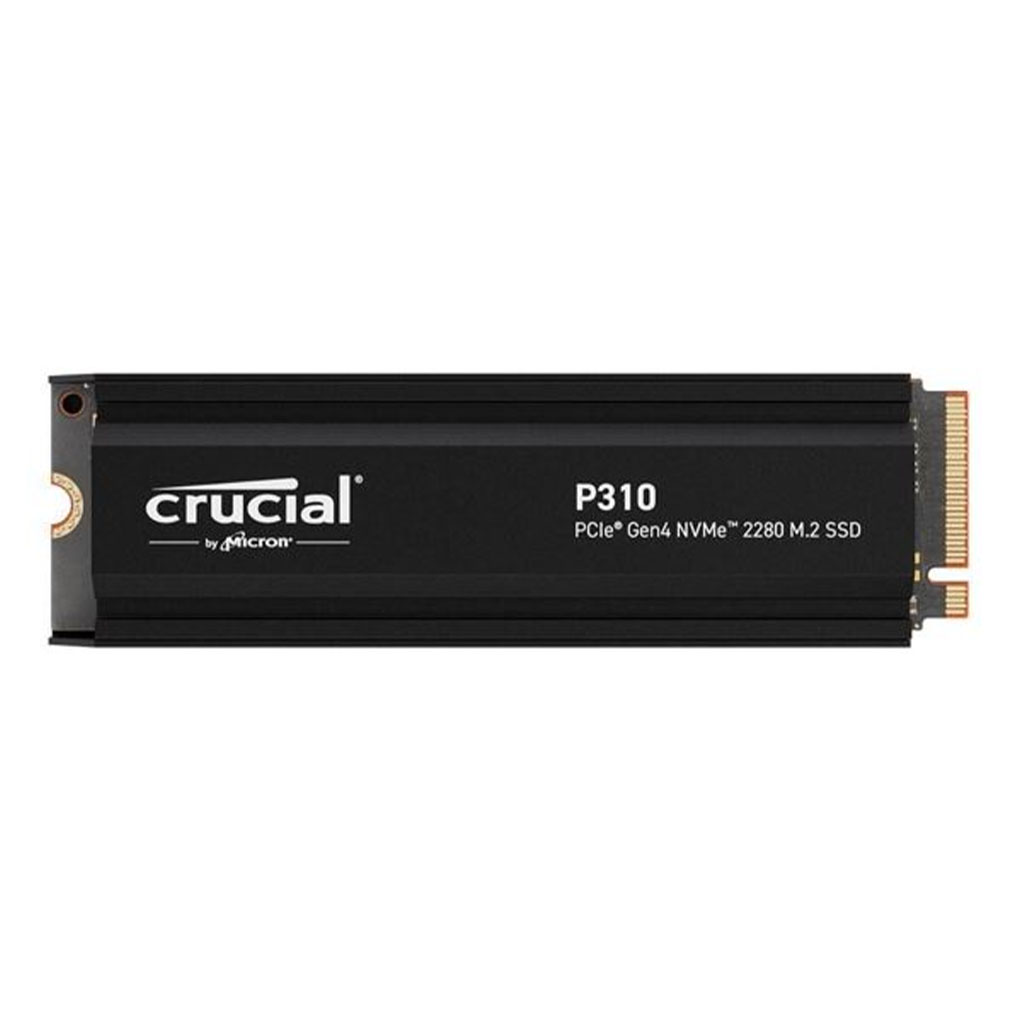 Crucial P310 2TB PCIe 4.0 NVMe M.2 2280 SSD w/ Heatsink