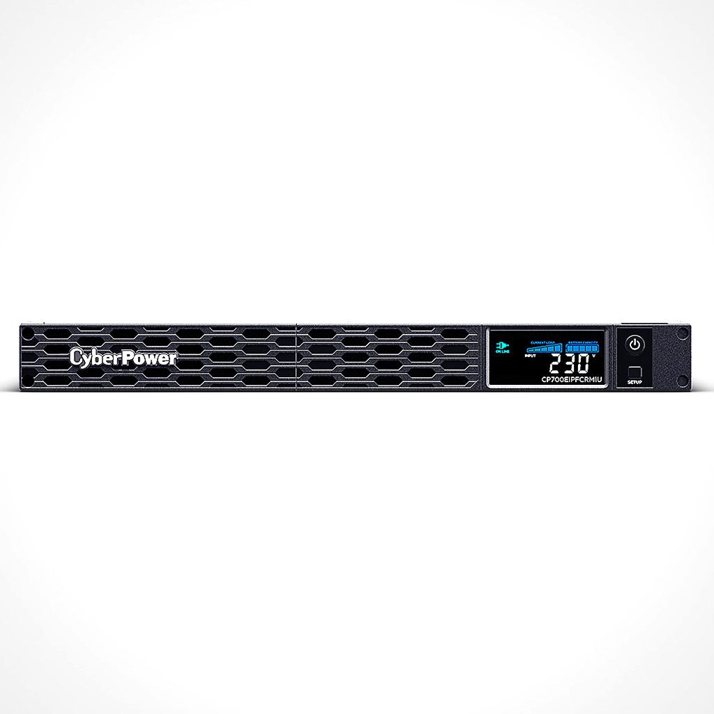 CyberPower PFC 1U 600VA/360W Line-Interactive Rackmount UPS ...