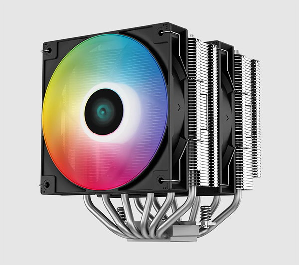 DeepCool AG620 ARGB CPU Air Cooler White RAG620WHANMNG2 Mwave