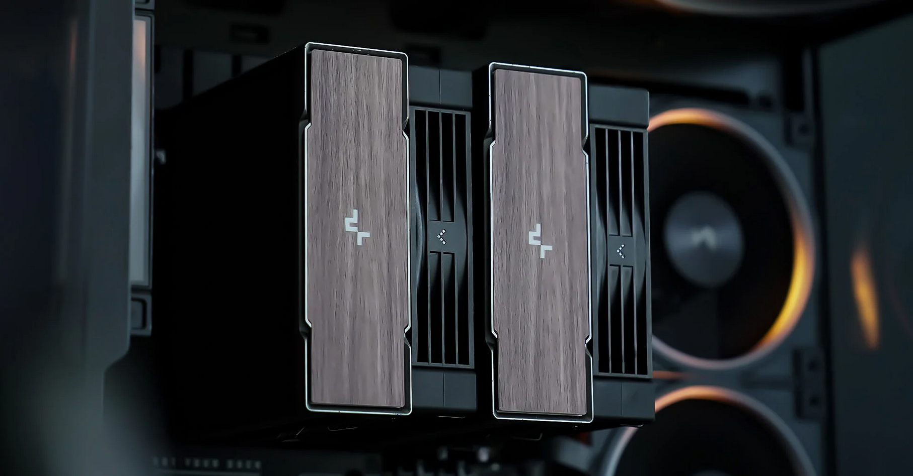 DeepCool AK620 G2 Dual Tower CPU Cooler - Wood Grain Edition