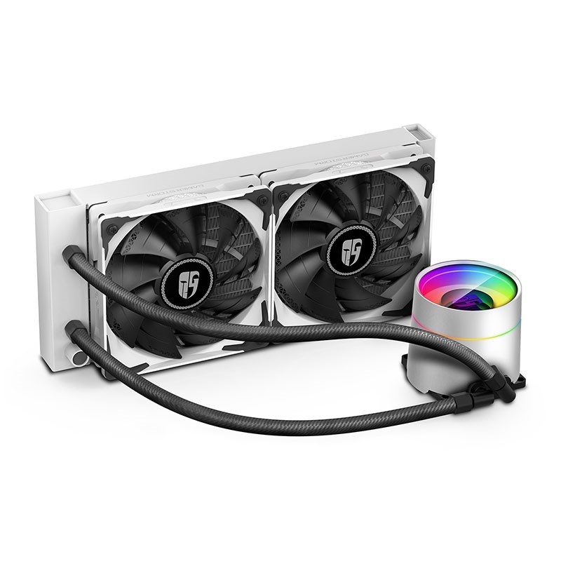 Deepcool Castle 240EX RGB AIO CPU Liquid Cooler White DPGSH12W