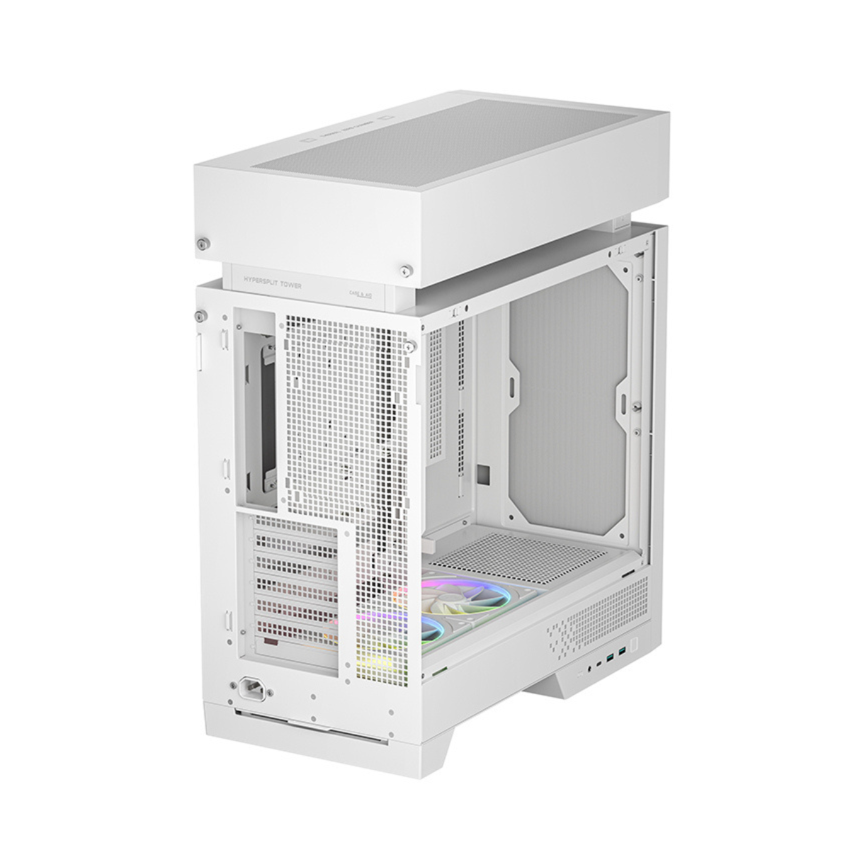DeepCool CL660 Mid-Tower ATX Case - White - R-CL660-WHNNA0-G-1 | Mwave