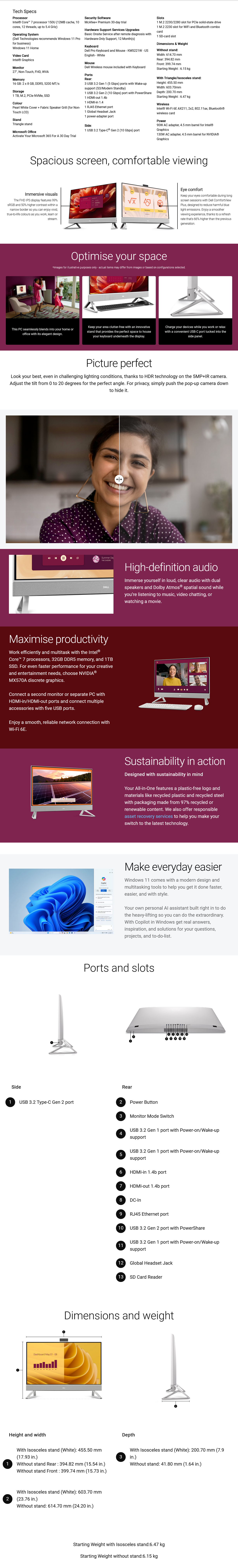 Dell 27 AIO 27