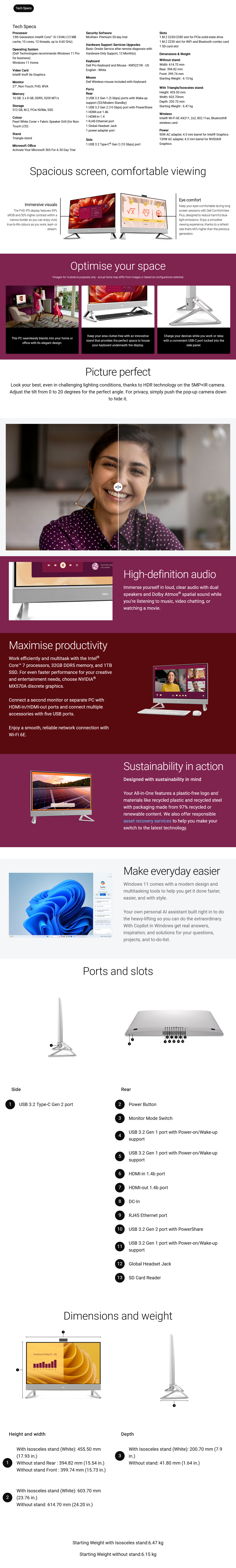 Dell 27 AIO 27