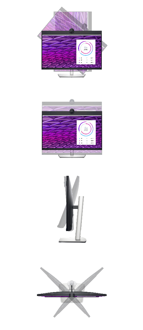 Dell P Series P2724DEB 27" QHD 5ms USB-C 90W IPS Business Monitor with 2K Webcam