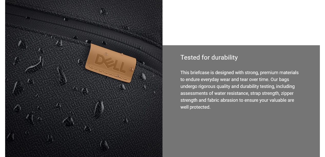 Dell Pro Premium EcoLoop Briefcase for 16