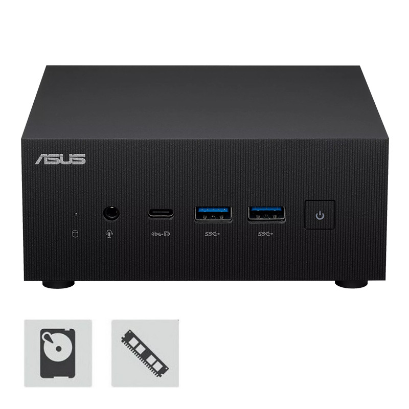 DIY Bundle Deal ASUS Mini PC R77735HS + 16GB RAM + 500GB SSD PN53