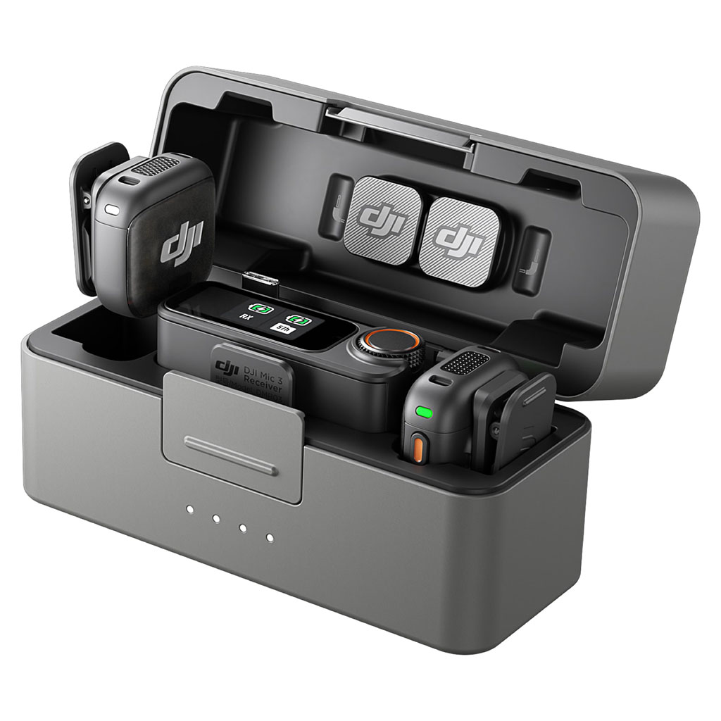 Mikrofon DJI Mic 3 (2 TX + 1 RX + Charging Case)