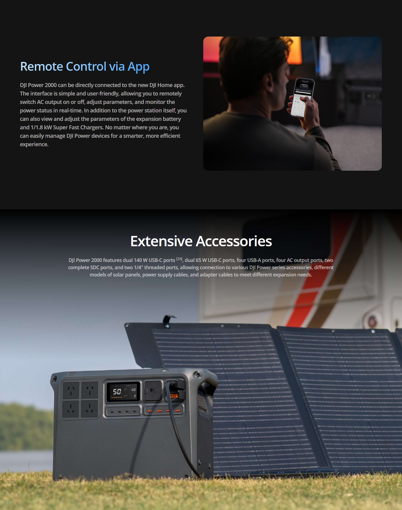 DJI Power 2000 Portable Power Station