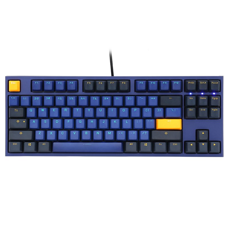 Ducky One 2 Horizon Blue TKL Mechanical Keyboard Cherry MX Red