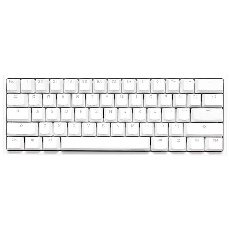 Ducky One 2 Mini White Rgb Mechanical Keyboard Cherry Mx Brown
