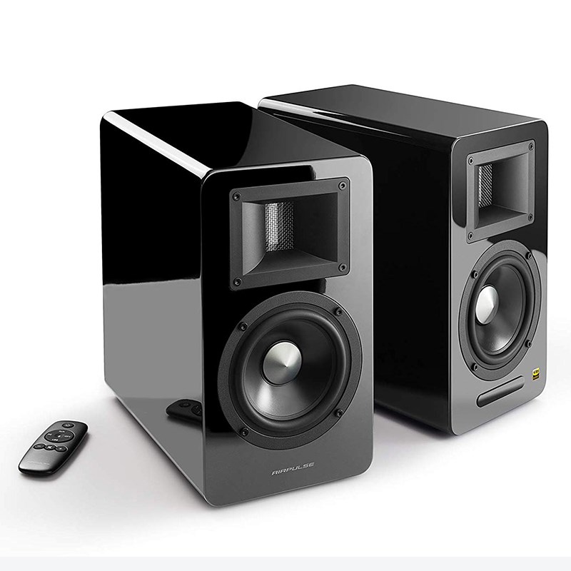 Edifier Airpulse A100 HiRes Active Bluetooth Bookshelf Speaker Black