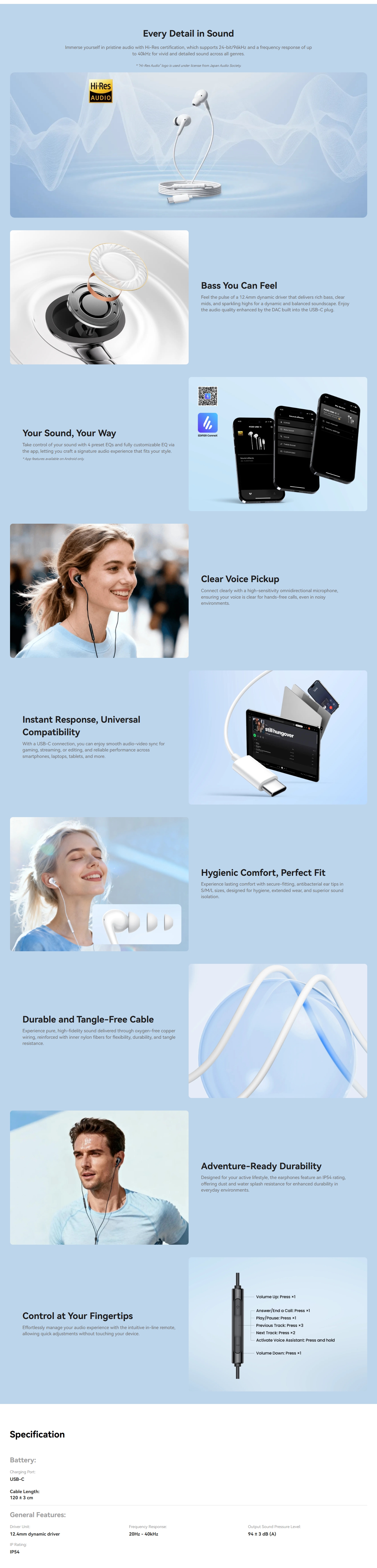 Edifier P230 Wired Earbuds
