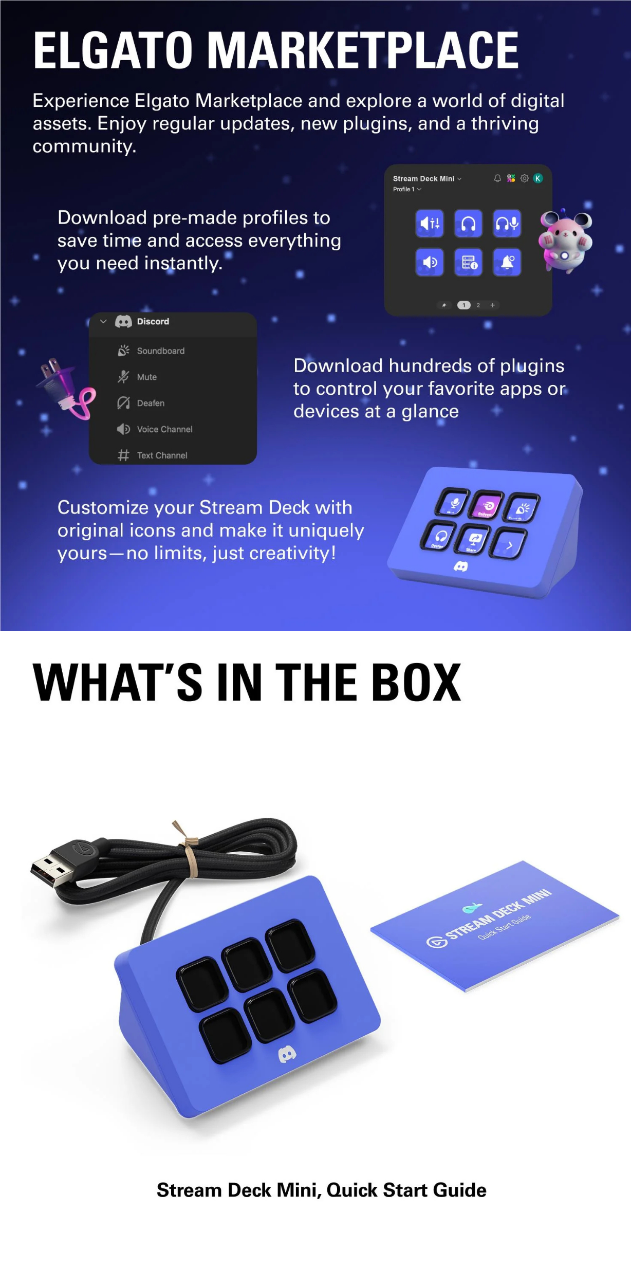 Elgato Stream Deck Mini - Discord Edition