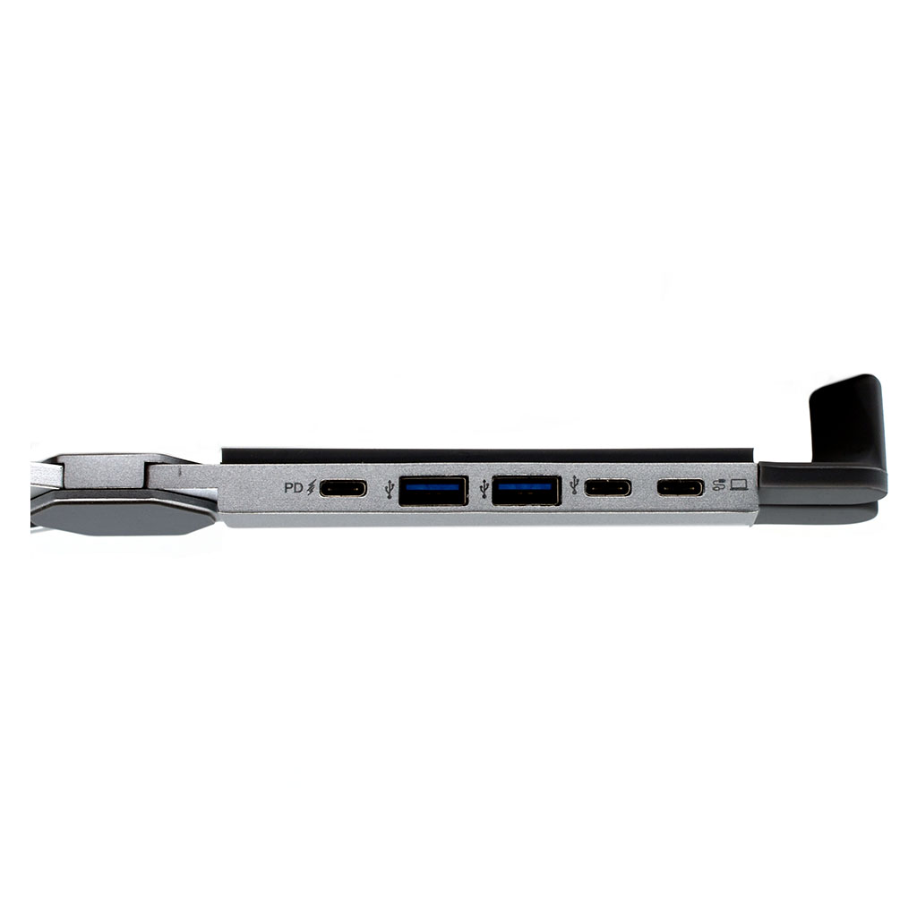 Ergoapt Axis Laptop Stand with Integrated USB Hub - OPC17X | Mwave