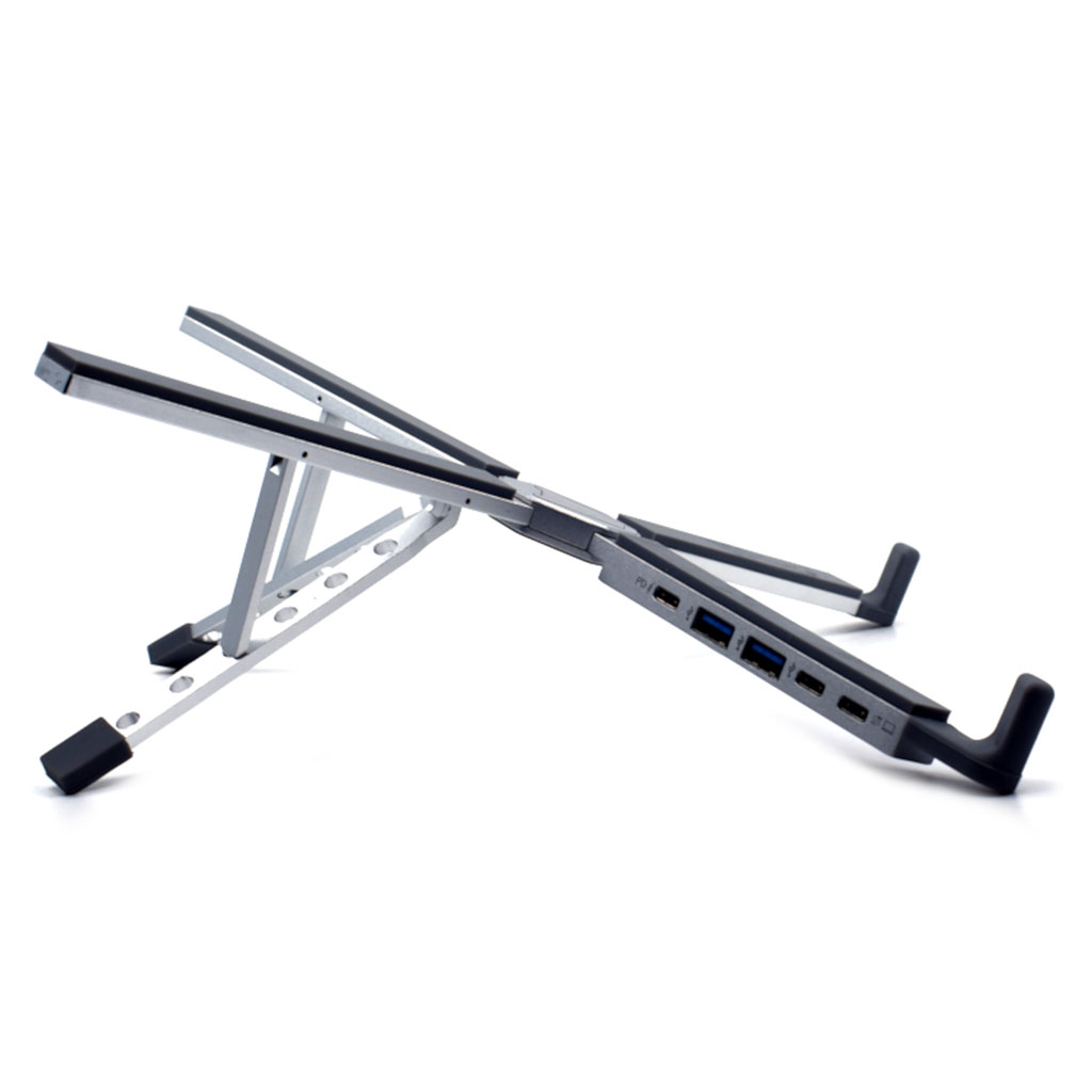 Ergoapt Axis Laptop Stand with Integrated USB Hub - OPC17X | Mwave
