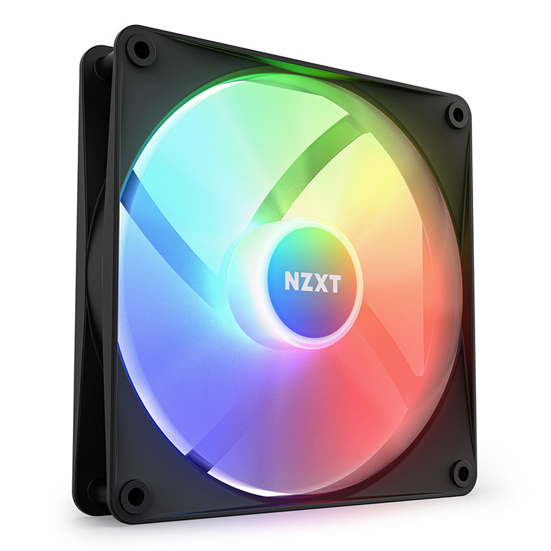 NZXT F140 140mm RGB Core Case Fan Single (Black) RFC14SFB1 Mwave
